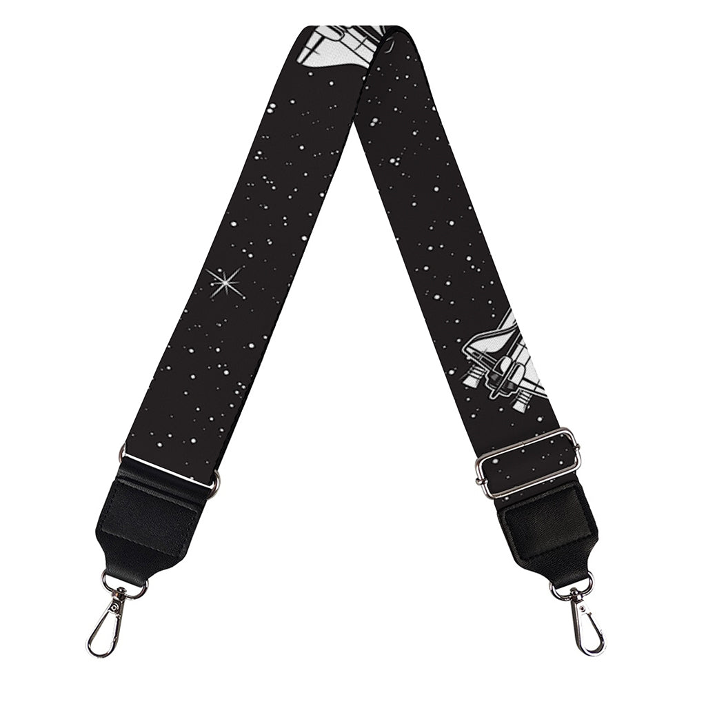 Astronaut In Space Pattern Print Bag Strap