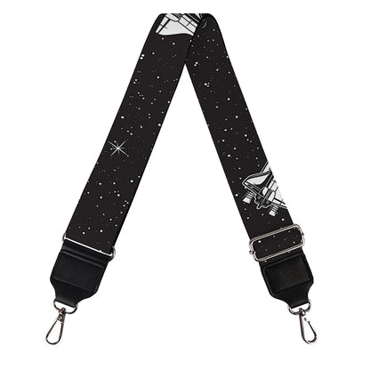 Astronaut In Space Pattern Print Bag Strap