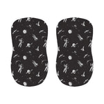 Astronaut In Space Pattern Print Bar Stool Covers