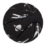 Astronaut In Space Pattern Print Basketball