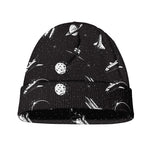 Astronaut In Space Pattern Print Beanie