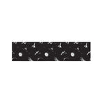 Astronaut In Space Pattern Print Bed Runner