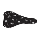 Astronaut In Space Pattern Print Bicycle Seat Cover