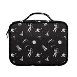 Astronaut In Space Pattern Print Briefcase Bible Bag