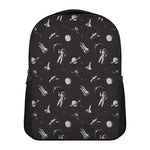 Astronaut In Space Pattern Print Casual Backpack
