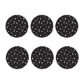 Astronaut In Space Pattern Print Coaster Set