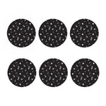 Astronaut In Space Pattern Print Coaster Set