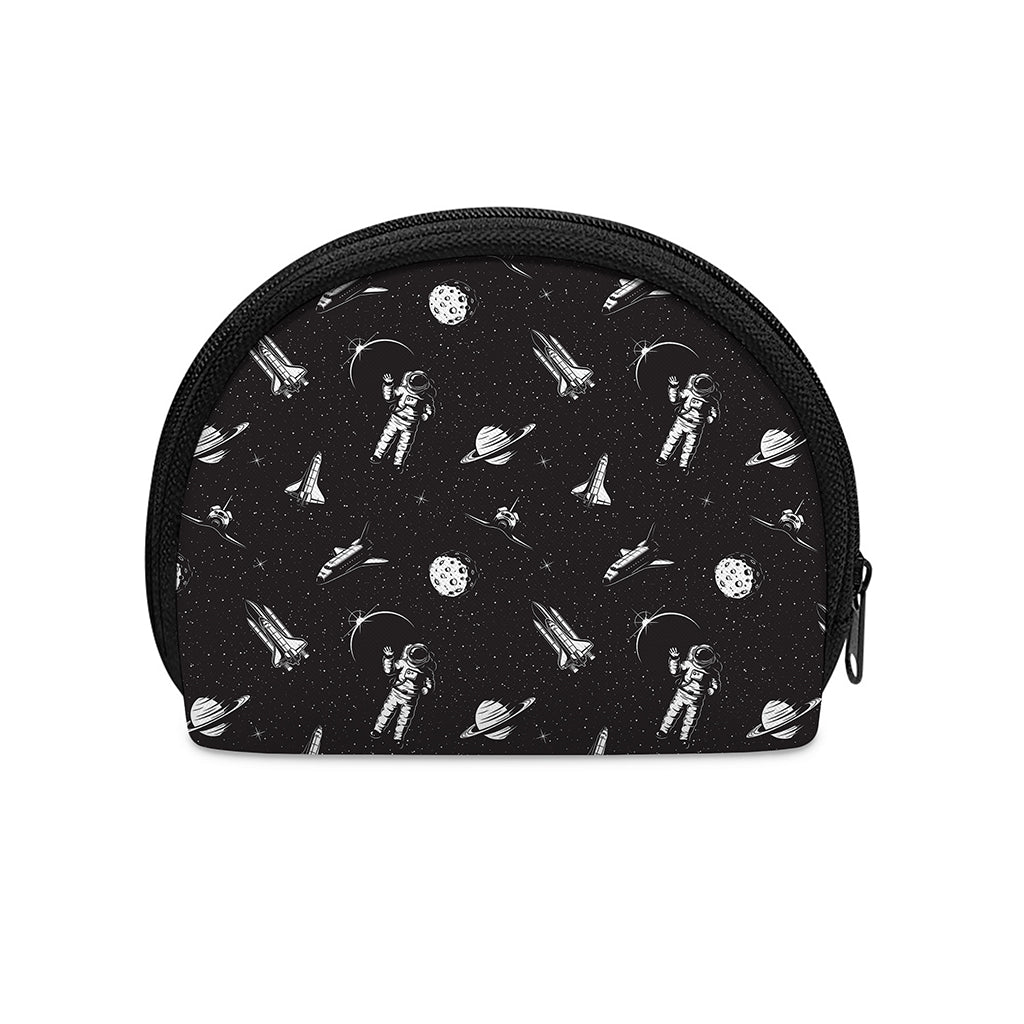 Astronaut In Space Pattern Print Coin Purse