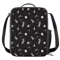 Astronaut In Space Pattern Print Crossbody Lunch Bag
