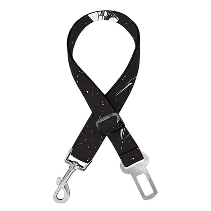 Astronaut In Space Pattern Print Dog Seat Belt