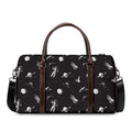 Astronaut In Space Pattern Print Duffel Bag