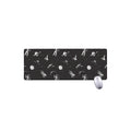 Astronaut In Space Pattern Print Extended Mouse Pad