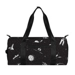 Astronaut In Space Pattern Print Gym Bag