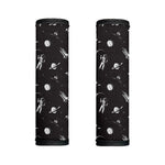 Astronaut In Space Pattern Print Handle Covers