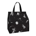 Astronaut In Space Pattern Print Insulated Lunch Tote
