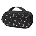 Astronaut In Space Pattern Print Portable Cooler Travel Case