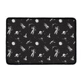 Astronaut In Space Pattern Print Kitchen Mat