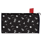 Astronaut In Space Pattern Print Mailbox Cover