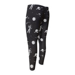 Astronaut In Space Pattern Print Men's Compression Pants