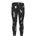 Astronaut In Space Pattern Print Men's Leggings