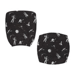 Astronaut In Space Pattern Print Office Chair Cover