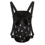 Astronaut In Space Pattern Print Pet Carrier Backpack