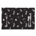 Astronaut In Space Pattern Print Placemat