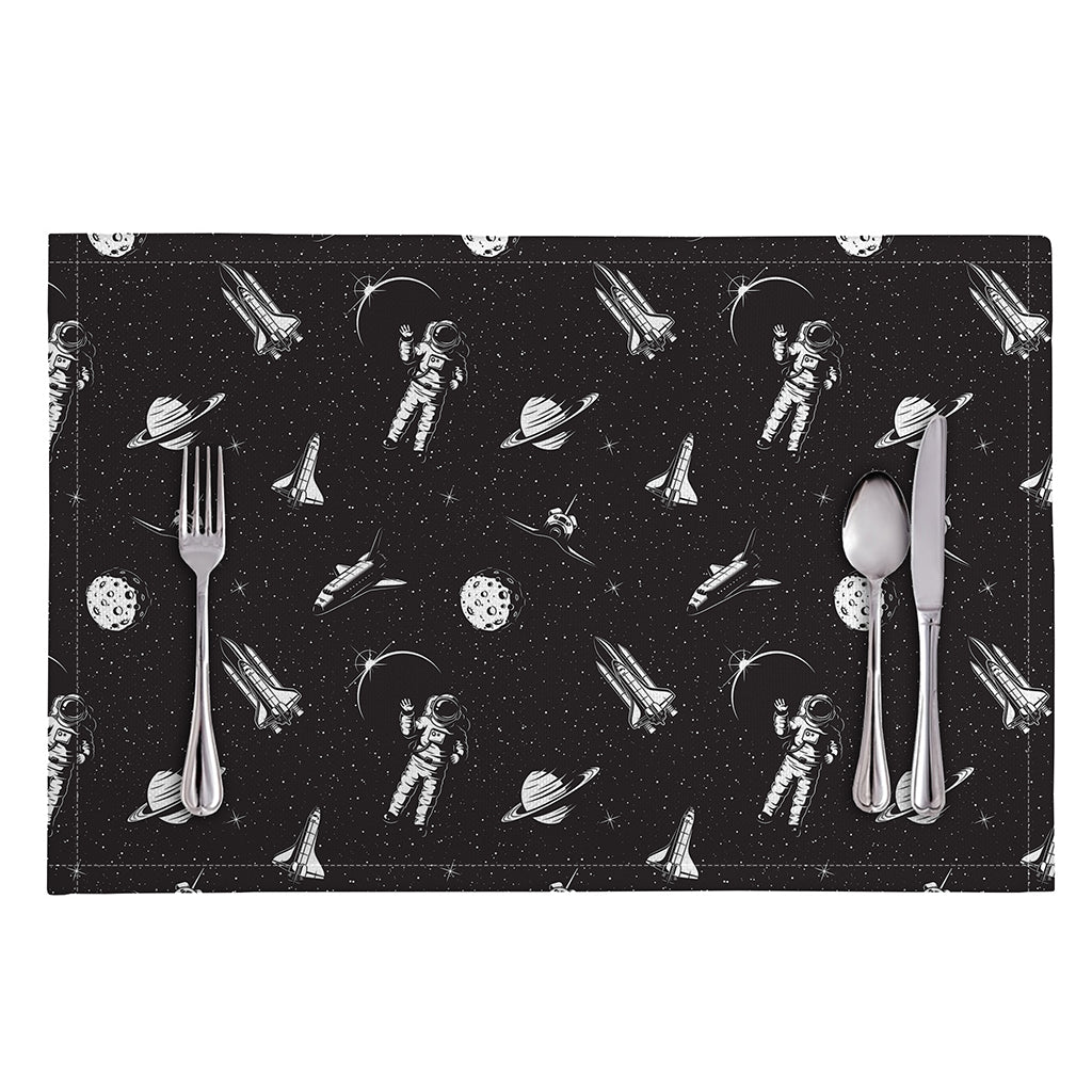 Astronaut In Space Pattern Print Placemat