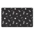 Astronaut In Space Pattern Print Polyester Doormat