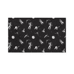 Astronaut In Space Pattern Print Polyester Flag