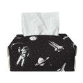 Astronaut In Space Pattern Print Rectangle Tissue Box Cover