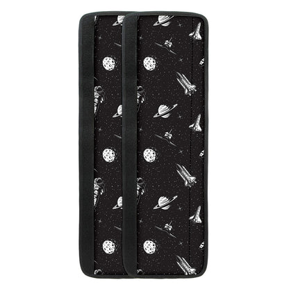 Astronaut In Space Pattern Print Refrigerator Handle Covers