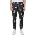 Astronaut In Space Pattern Print Joggers