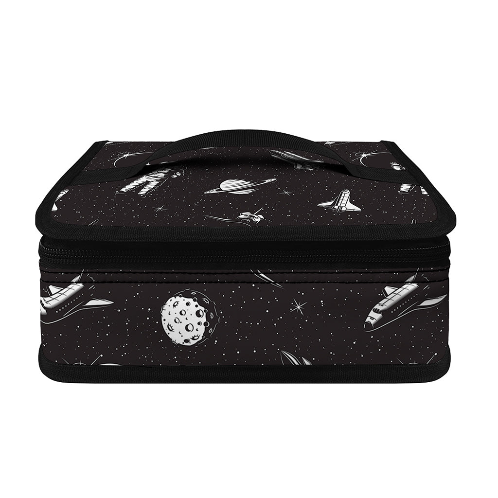 Astronaut In Space Pattern Print Small Lunch Bag
