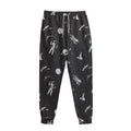 Astronaut In Space Pattern Print Sweatpants