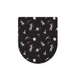 Astronaut In Space Pattern Print Toilet Lid Cover