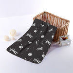 Astronaut In Space Pattern Print Towel
