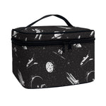 Astronaut In Space Pattern Print Travel Makeup Bag