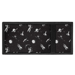 Astronaut In Space Pattern Print Trifold Wallet