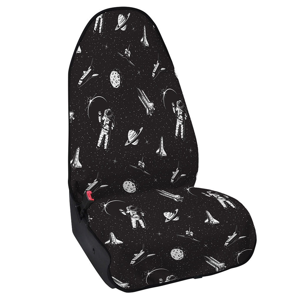 Astronaut In Space Pattern Print Waterproof Car Seat Cover