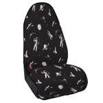 Astronaut In Space Pattern Print Waterproof Car Seat Cover