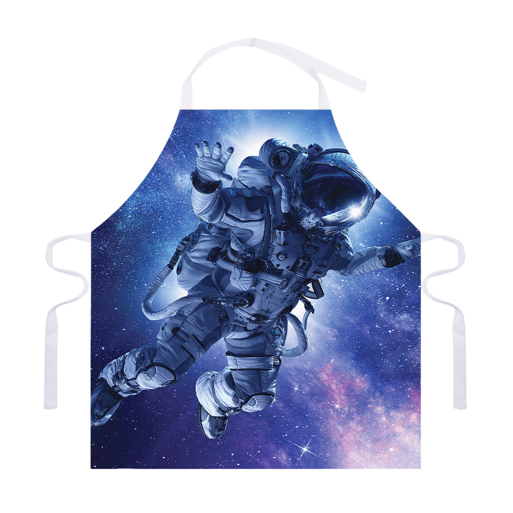 Astronaut On Space Mission Print Adjustable Apron