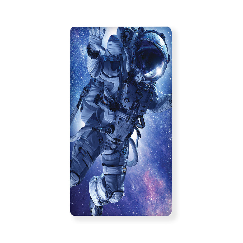 Astronaut On Space Mission Print Baby Crib Sheet