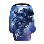 Astronaut On Space Mission Print Baby Seat Cover