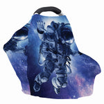 Astronaut On Space Mission Print Baby Seat Cover