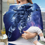 Astronaut On Space Mission Print Baby Seat Cover