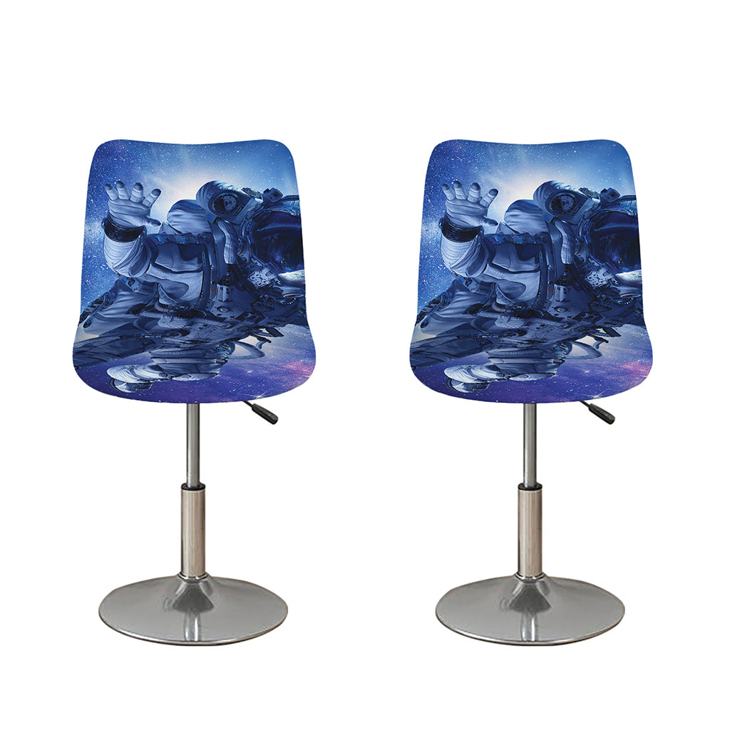 Astronaut On Space Mission Print Bar Stool Covers