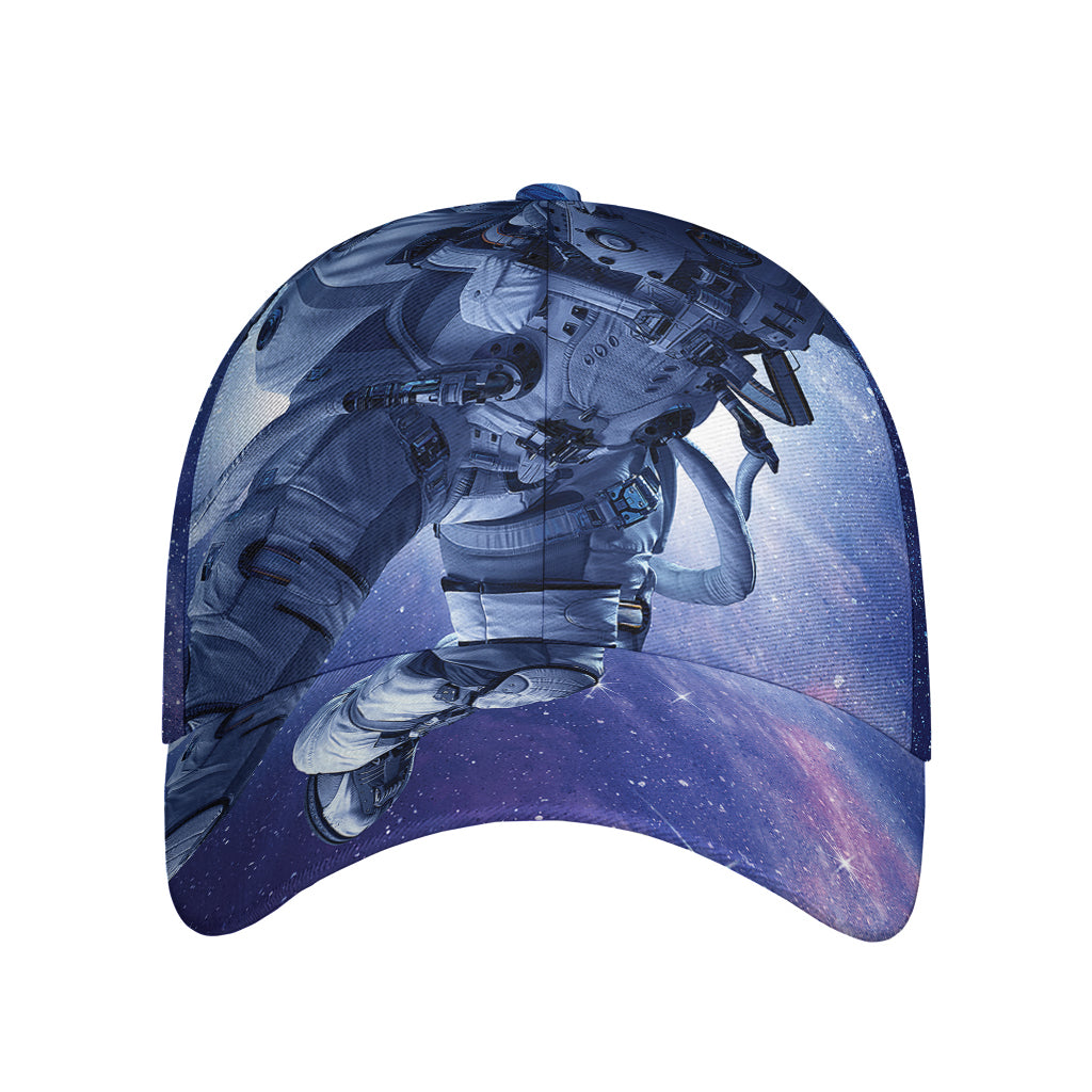 Astronaut On Space Mission Print Baseball Cap