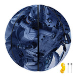 Astronaut On Space Mission Print Basketball