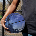 Astronaut On Space Mission Print Basketball